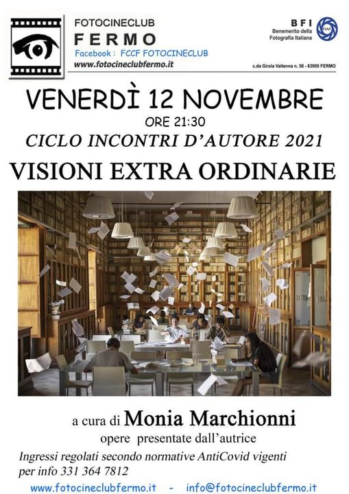 Visioni Extra Ordinarie - Monia Marchionni