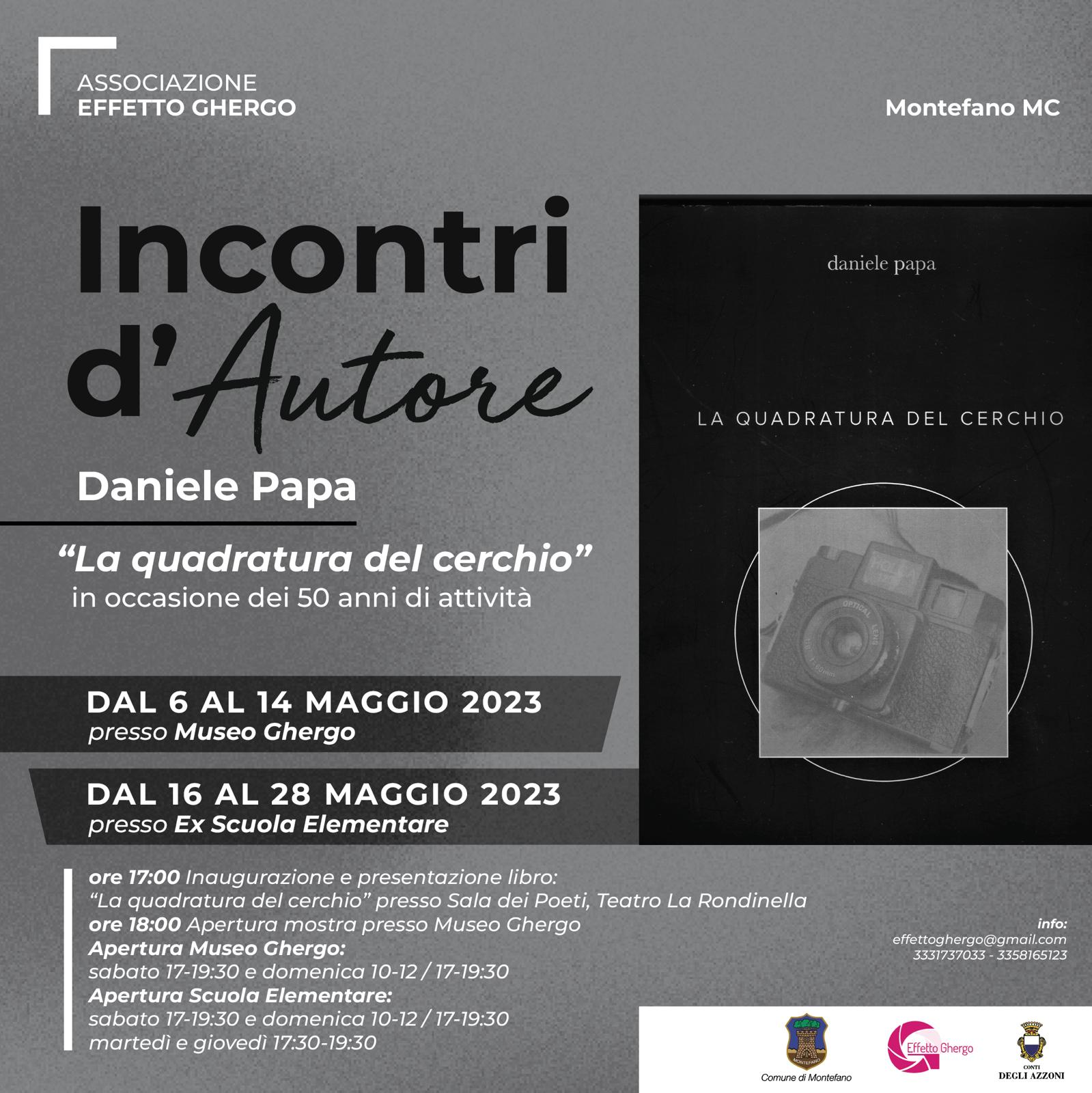 Mostra Daniele Papa a Montefano