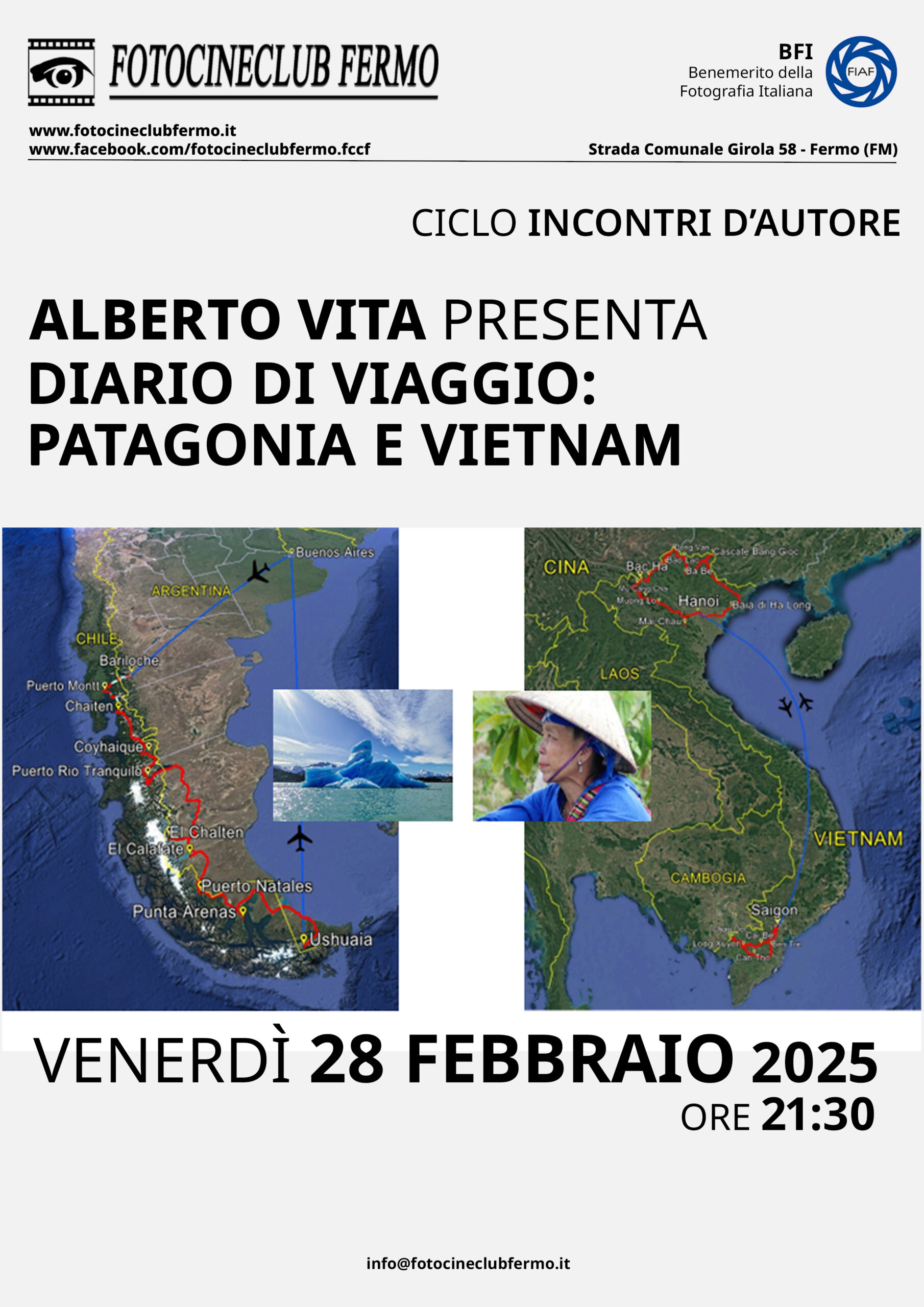 Alberto Vita - Diario di viaggio: Patagonia e Vietnam